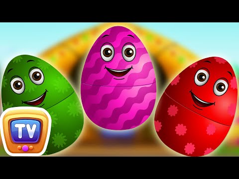 Surprise Eggs Nursery Rhymes | Old MacDonald Had A Farm | Learn Colours & Farm Animals | ChuChu TV Surprise Eggs Nursery Rhymes | Old MacDonald Had A Farm | Learn Colours & Farm Animals | ChuChu TV