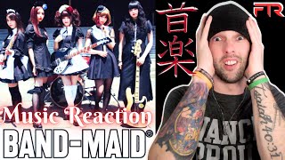 FIRST TIME REACTION to BAND MAID-Warning! 🤯🎶🤘🏻(Apologize for Audio 😂)