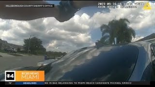 Disturbing bodycam video shows arrest of Florida teen accused of killing mother