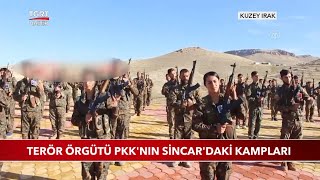 Terör Örgütü PKK'nın Sincar'daki Kampları