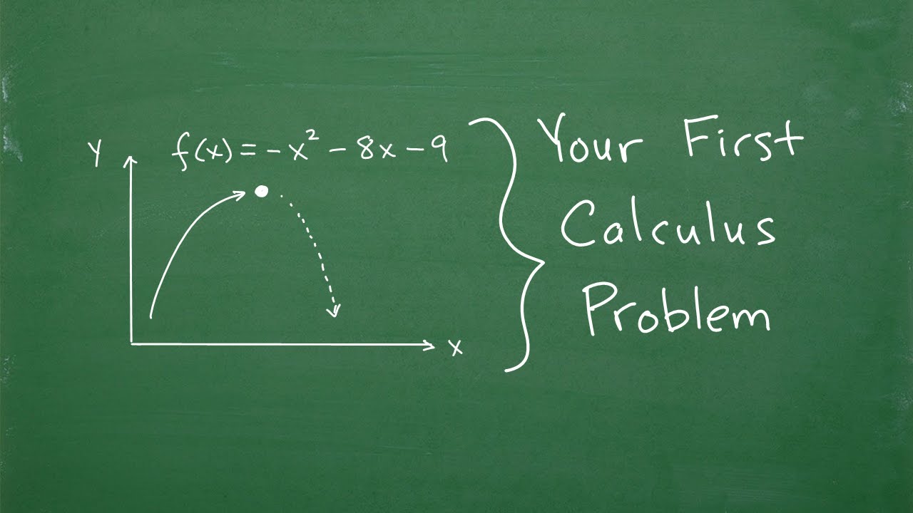 Your First Basic CALCULUS Problem Let’s Do It Together…. - YouTube