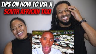 🇿🇦 American Couple Learn HOW TO USE A SOUTH AFRICAN TAXI