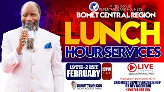 BOMET MAIN ALTAR LUNCH HOUR OPEN AIR CRUSADE AT BOMET CBD || 21ST FEBRUARY 2025