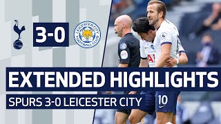 EXTENDED HIGHLIGHTS | Spurs 3-0 Leicester City