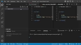 How to compare branches in VSCODE with GitGraph
