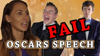 Oscar Speech Fail Team Internet