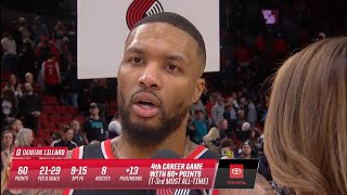Damian Lillard: "You get in that type of zone, you can control the outcome" | Jan. 25, 2023