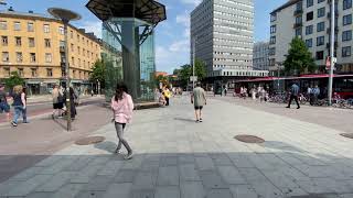 Stockholm walk Odenplan to upplandsgatan Stockholm in 4K