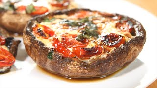 Caprese Stuffed Portobellos