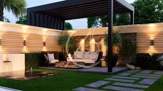 100 Backyard Patio Design Ideas 2022 Rooftop Garden Landscaping Ideas House Exterior Pergola Design