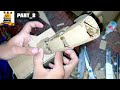 how to make fredbear hand 2 with cardboard fnaf cosplay part_8