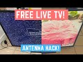 How to Watch HD Live TV Over-the-Air for FREE (Antenna Hack)