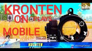 KRONTEN PLAYING PUBG IN MOBILE with HANCAM |EMULATOR SHIFTING TO PHONE | SCOUTOP