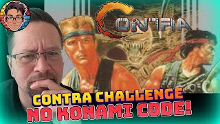 🔴Contra NES Challenge: Surviving Without the Konami Code! Retro Gaming