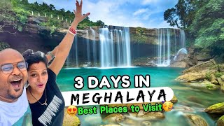 3 Days in Meghalaya😍3 दिन मेघालय में🌴Awesome places to visit in Meghalaya | Meghalaya tour guide