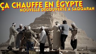 Ça Chauffe en Égypte ! Les Découvertes 2024 Continuent à Saqqarah