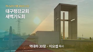 [LIVE] 대구평강교회 새벽기도회 220607 (역대하 30장)