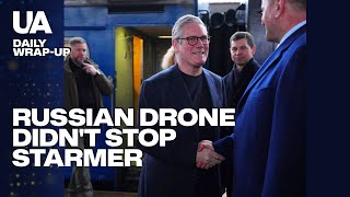 Despite russian drone attack - British PM signed treaty in Kyiv