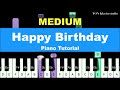 🎹[Piano Tutorial] Happy Birthday + Sheet Music/ 생일축하합니다 Medium🎹