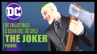 Throwback | DC Collectibles DC Designer Series Greg Capullo The Joker Figure