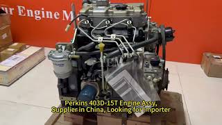 For Perkins 403D-15T engine assembly.