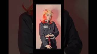 New cosplay!!! #anime #cosplay #demonslayer #rengoku #demonslayercosplay #tanjiro #zenitsu #inosuke