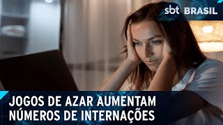 Atendimentos e internações contra vício em jogos de azar aumentam | SBT Brasil (10/10/24)