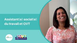 L'assistante sociale du travail et la QVT