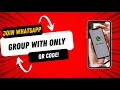 How To Join WhatsApp Groups With QR Code 2024!