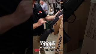 CZ USA 600 Alpha for $399!!