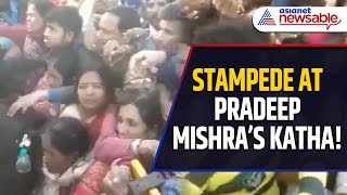 Chaos Erupts at Pandit Pradeep Mishra's Katha in Meerut #kubereshwardham