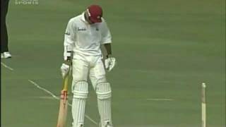 Chris Gayle 6 Fours off 1 Over - Oval 2004