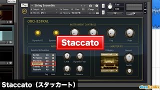 Staccato（スタッカート）DTM用語集（Sleepfreaks DTMスクール）