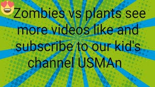 ASMR Games season 5!! ASMR Games Play!! Zombies vs plants!! (Our kid's channel USMAn)