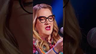 Sarah Millican needs all the glasses.