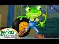 Bedtime Repairs | Gecko's Garage Fun Cartoons | Moonbug Kids Cartoon Adventure