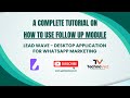Lead Wave - How to use Follow Up Module