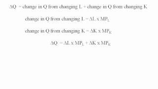 Econ - Deriving the MRTS