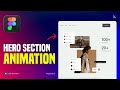 How to make… Animate Hero Section | Web Design in Figma (Tutorial 2025)
