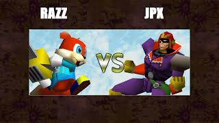 Wise House Top 16 - JPX (Captain Falcon) Vs. Razz (Conker) SSB64 Smash Remix Tournament