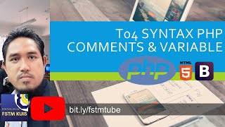 T04 PHP comments variables https://youtu.be/CveEoxNU2hc