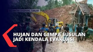 Proses Pencarian Korban Hilang Gempa Cianjur Masih Berlanjut, Hujan dan Gempa Susulan Jadi Hambatan