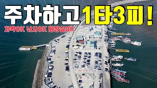 Jjukkumi lure fishing! Holy land of camping and fishing! Namdang Port in the West Sea!