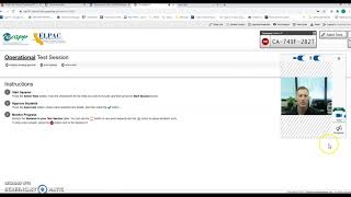 Scheduling & starting a CAASPP Test Session
