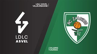 LDLC ASVEL Villeurbanne - Zalgiris Kaunas Highlights | Turkish Airlines EuroLeague, RS Round 22