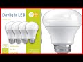 GE LED Light Bulbs, A19 Standard Bulb, 10 Watts (60 Watt Equivalent) Daylight, Medium Base