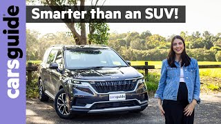 Kia Carnival 2022 review: Family test in the eight-seater van that thinks its an SUV!