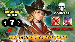 TOP CHINA MARCO DESTROYING ARLI \u0026 JING IN RANK GAME WITH THIS OP BUILD! | MARCO POLO BUILD \u0026 ARCANA