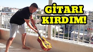 GİTARIMI KIRIYORUM! GİTAR PARÇALANDI ACAYİP DEŞARJ OLDUM