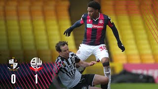 HIGHLIGHTS | Port Vale 0-1 Bolton Wanderers